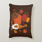 Pumpkins, star anise, cinnamon sticks, autumn leav アクセントクッション (裏面(縦))