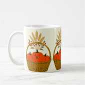 ☕ **Pumpkins & Wheat Basket Mug コーヒーマグカップ (左)