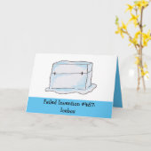 PUNおもしろい誕生日カード カード (黄色い花)