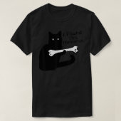 Pun Joke  I Found This Humerus  Humorous Cat Lover Tシャツ (デザイン正面)