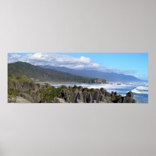 Punakaiki Panoramic ポスター