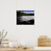 Punalu'u Black Sand Beach Poster ポスター (キッチン)