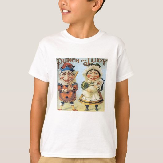 Punch and Judy, British Pupets Tシャツ (正面)