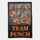 Punch Baby Monkey キッチンタオル (縦)