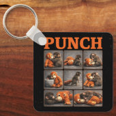 Punch Baby Monkey キーホルダー (正面)