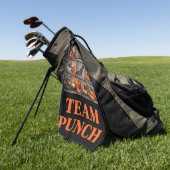 Punch Baby Monkey ゴルフタオル (グリーン)