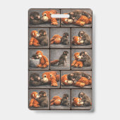 Punch Baby Monkey バッジ (裏面)