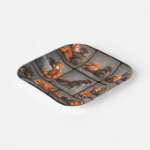 Punch Baby Monkey ペーパープレート (傾斜あり)