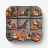 Punch Baby Monkey ペーパープレート (正面)