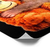 Punch baby monkey  ポスター (角)