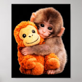 Punch baby monkey  ポスター (正面)