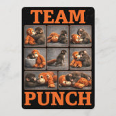 Punch Baby Monkey 招待状 (正面)