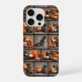 Punch Baby Monkey iPhoneケース (裏面)