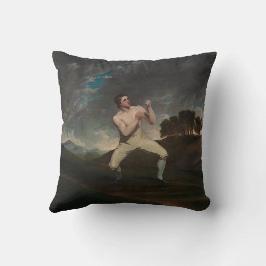 "Punch Here" Emotional Support クッション (裏面)