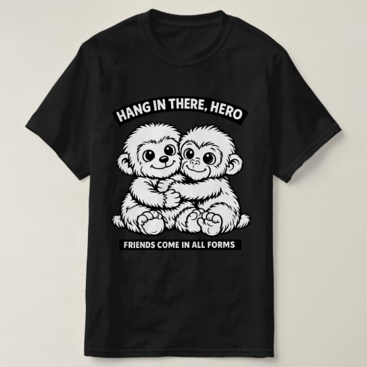 Punch-kun Monkey Design Classic T-Shirt Tシャツ (デザイン正面)