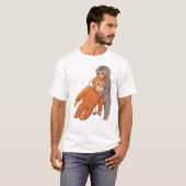 Punch Monkey • 前へ進もう Tシャツ (正面フル)