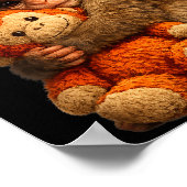 Punch monkey cute baby funny animal  ポスター (角)