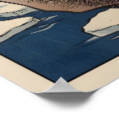 Punch Monkey Poster Japanese Macaque with ポスター (角)