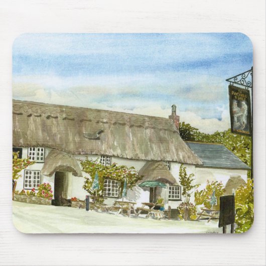 「Punchbowl及びひしゃく」のマウスパッド マウスパッド (正面)