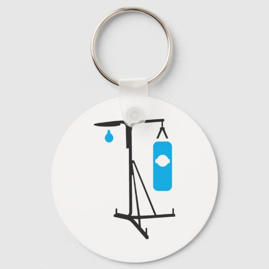 Punching Bag Boxing Keychain キーホルダー (正面)