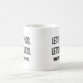 Punctuation 救 Lives文法おもしろい コーヒーマグカップ (中央)