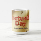 Punctuation Day September 24th Classic Mug コーヒーマグカップ (中央)