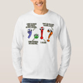 Punctuation Marks English Language Teacher Student Tシャツ (正面)