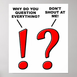 Punctuation Poster ポスター