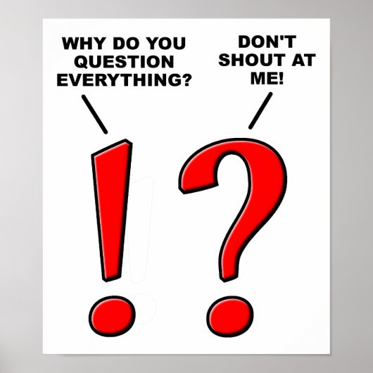 Punctuation Poster ポスター (正面)