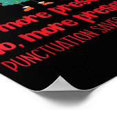 Punctuation Saves Christmas Reading Teacher Ela Gr ポスター (角)