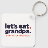 Punctuation saves lives キーホルダー (裏面)