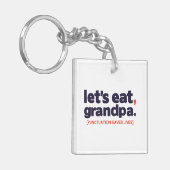 Punctuation saves lives キーホルダー (正面左)