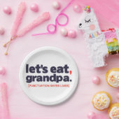 Punctuation saves lives ペーパープレート (パーティー)