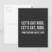Punctuation Saves Lives ポストカード (正面/裏面)