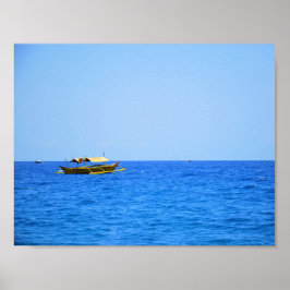 Pundaquit Boat in Zambales ポスター