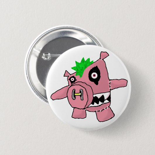 Pung 缶バッジ (正面&裏面)