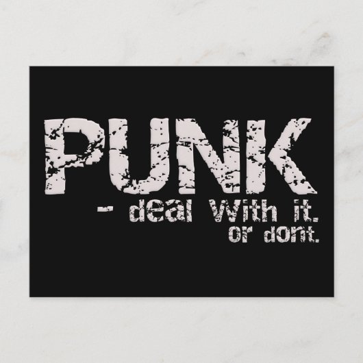 PUNKはがき ポストカード (正面)