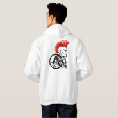 Punk attitude パーカ (裏面フル)