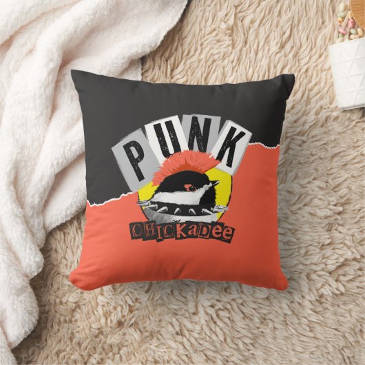 Punk Chickadee クッション (ブランケット)