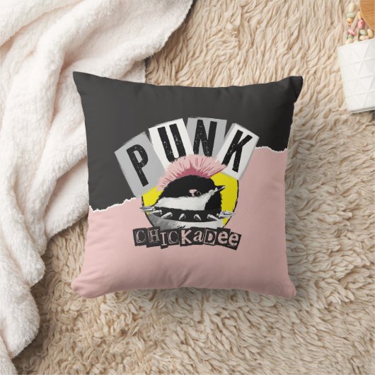 Punk Chickadee クッション (ブランケット)