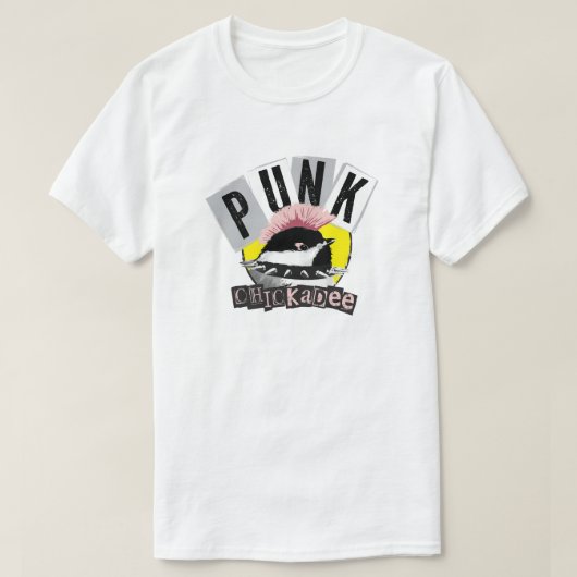 Punk Chickadee T-Shirt Tシャツ (デザイン正面)