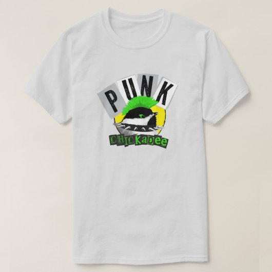 Punk Chickadee T-Shirt Tシャツ (デザイン正面)