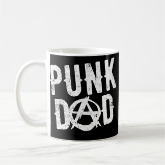 Punk Dad Punk Rock Is Not Dead Anarchy Misfit コーヒーマグカップ