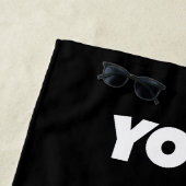 Punk Elephant Art – Mohawk Animal Design ビーチタオル (インサイチュ)