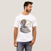 Punk Hedgehog Tシャツ (正面フル)