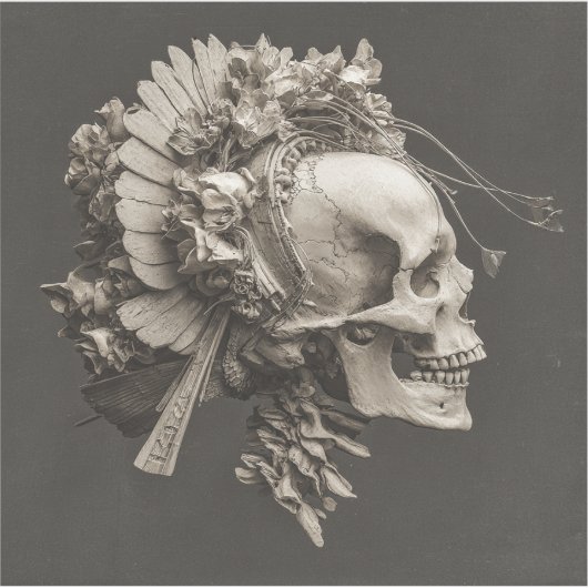 Punk in Practice — Gothic Fine Art シール (正面)