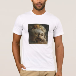 Punk in Vanitas - ゴシック スカル アート Tシャツ