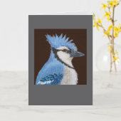 Punk Jay Greetingカード カード (黄色い花)