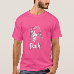 Punk Movement a music Revolution with spike and Ir Tシャツ