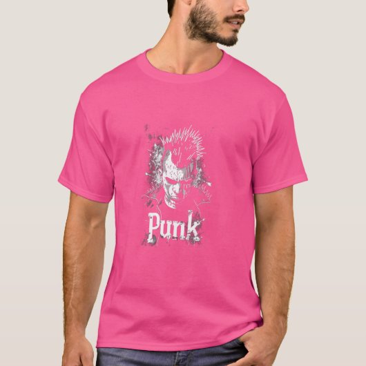 Punk Movement a music Revolution with spike and Ir Tシャツ (正面)